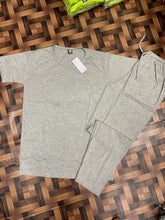 grey plain  night suit premium fabric for girls and woman - M.H fashion